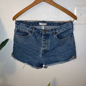 Retro Jean Shorts